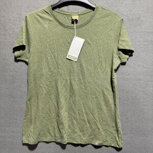Onno Hemp T-Shirt NWT Green Cypress Size Large